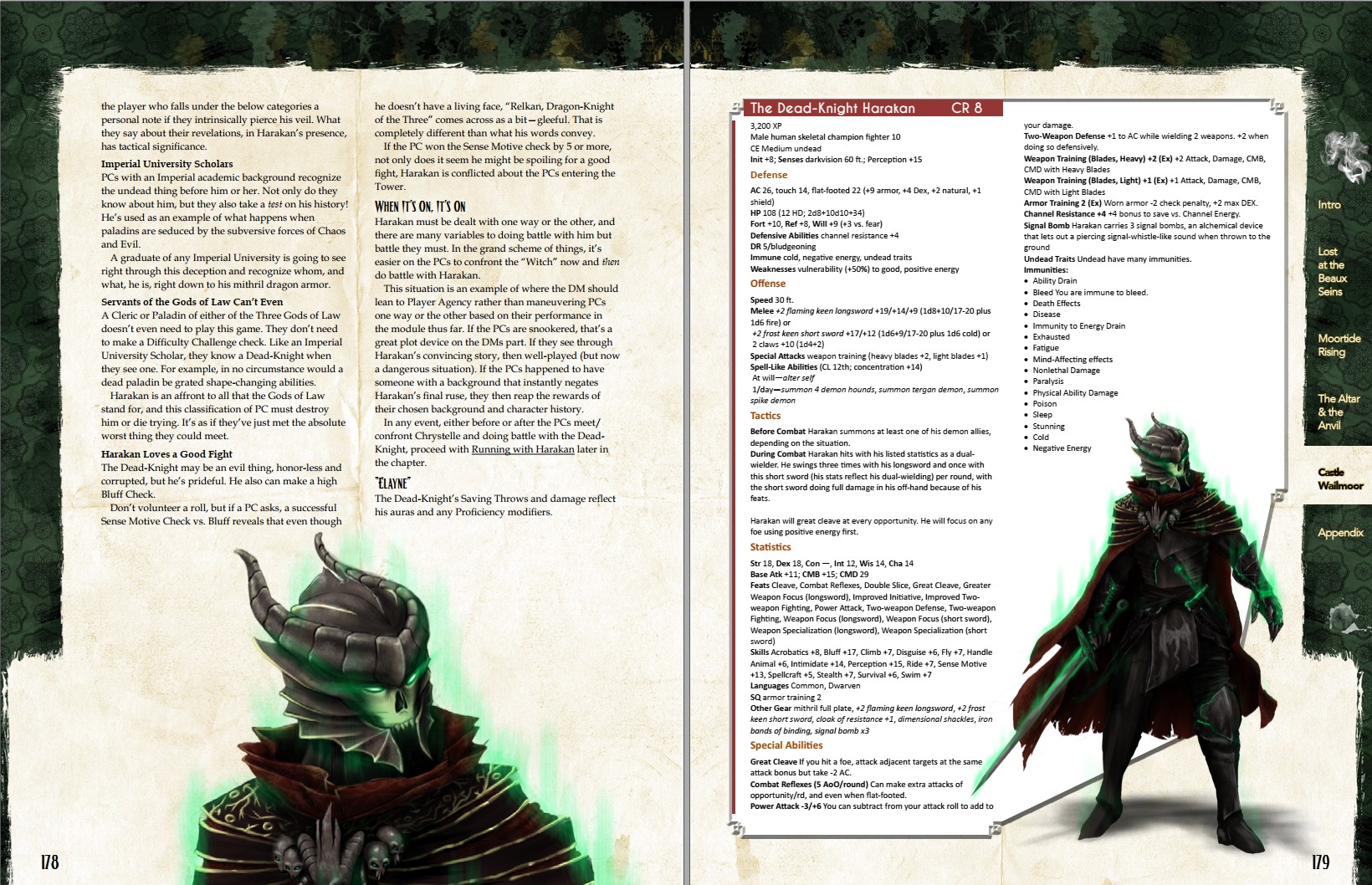 Pathfinder Page Example