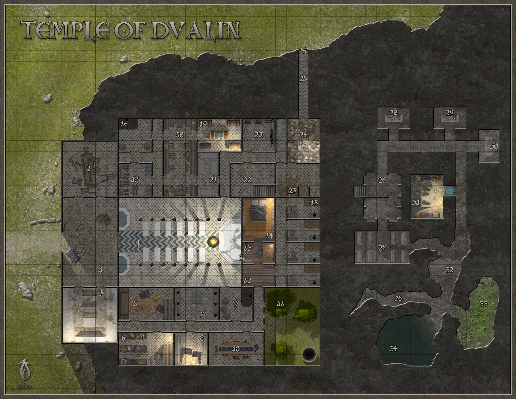 The Temple of Dvalin